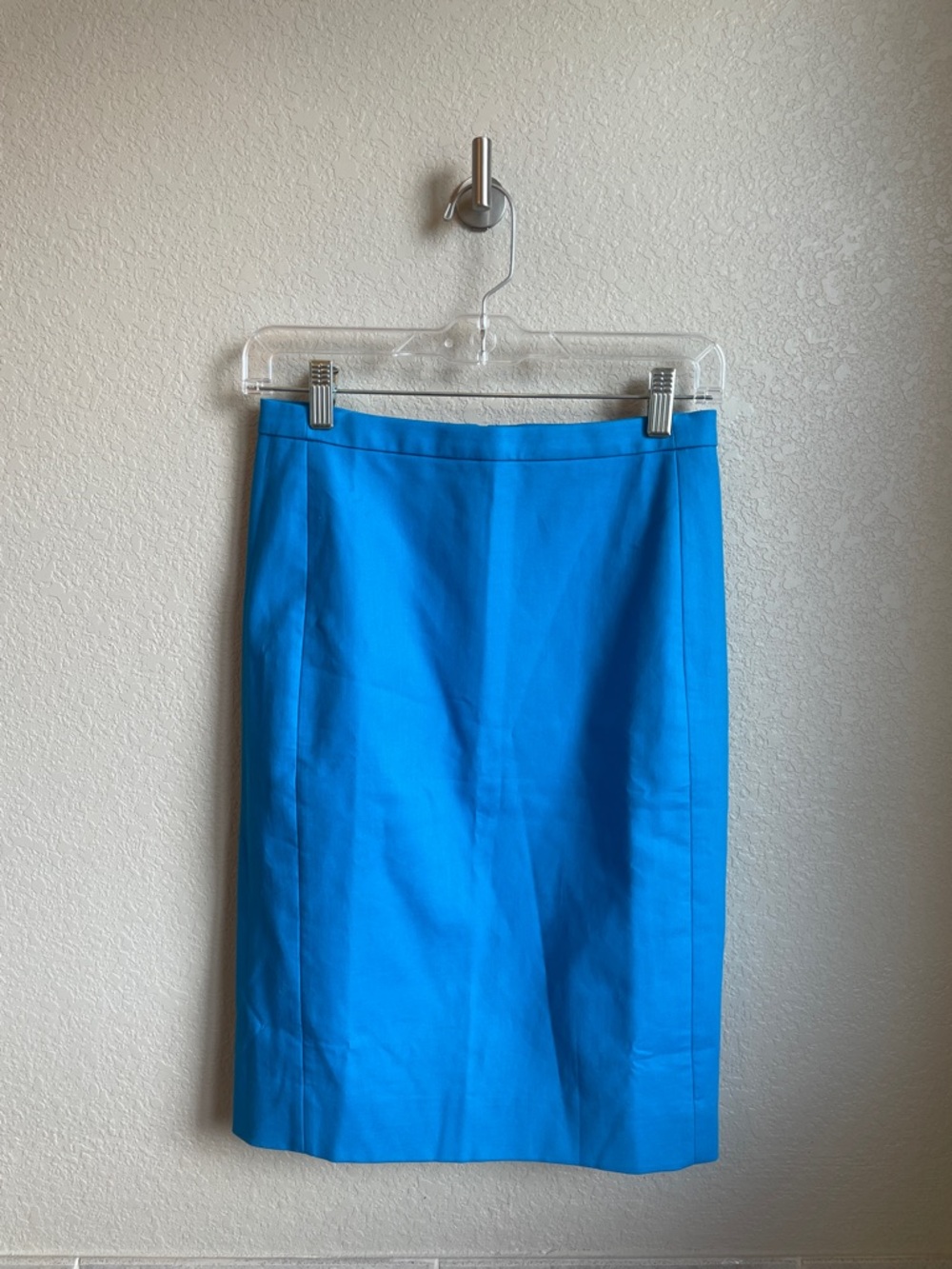 NWT J. Crew Blue Pencil Skirt